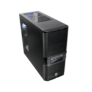 VL80001W2Z Корпус Thermaltake V3 Black Edition,без БП, полностью черный