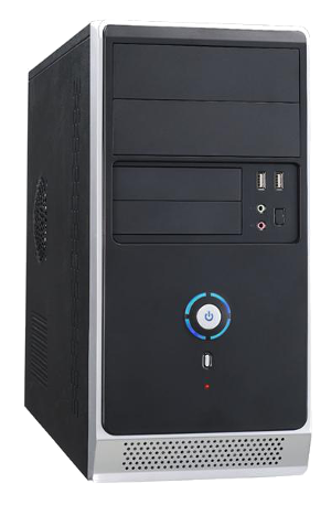 WN-20_KY-400ATX Корпус Winsis WN-20 с БП KY-400ATX 400Вт,mATX, черный